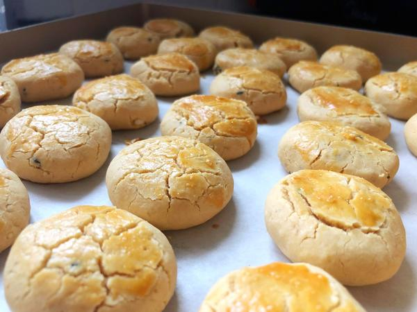 Biscuits sablés au beurre de cacahuète